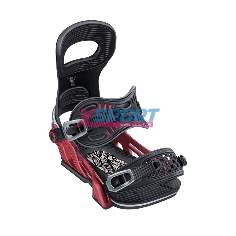 Крепление для сноуборда Bent Metal Transfer Red 20